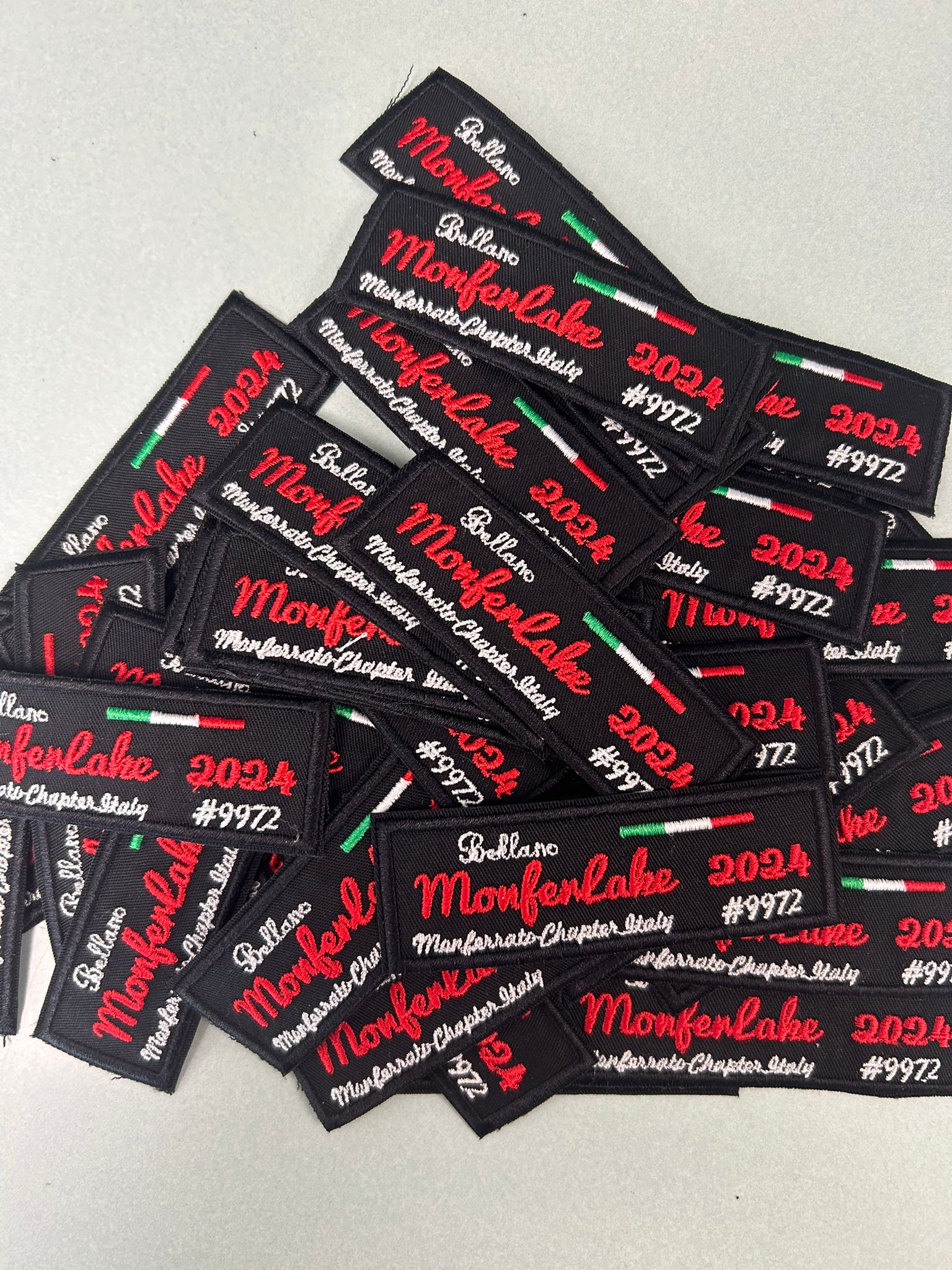 Ricamo personalizzato Rikmania